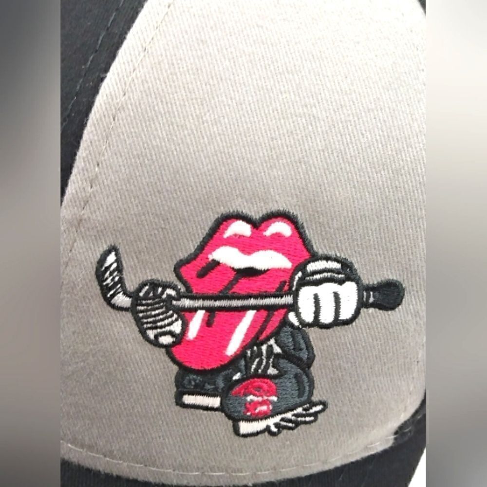 Rolling Stones Hockey Goalie Baseball Hat Cap New o/s Men's - Picture 12 of 13